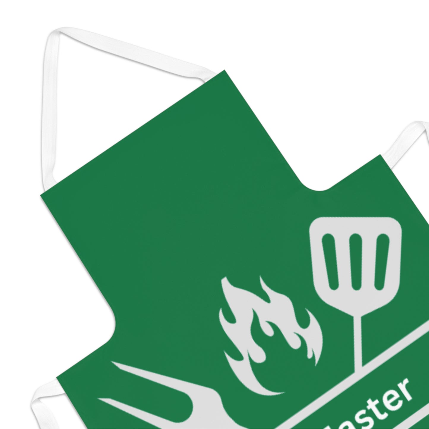 Grill Master Apron-Green-White