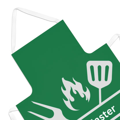 Grill Master Apron-Green-White