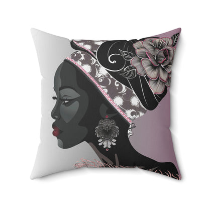 Feather Queen-Spun Polyester Square Pillow