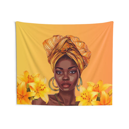 Queen Lilly Indoor Wall Tapestry