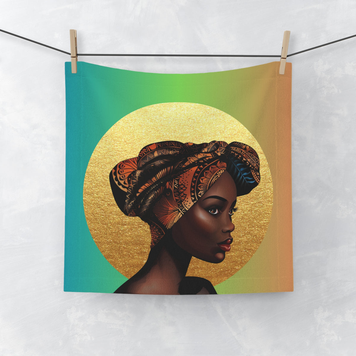 Moon-Face Towel