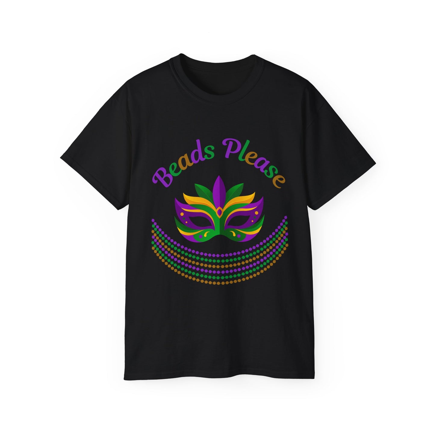 Beads Please Mardi Gras T-Shirt-1