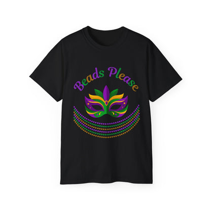 Beads Please Mardi Gras T-Shirt-1