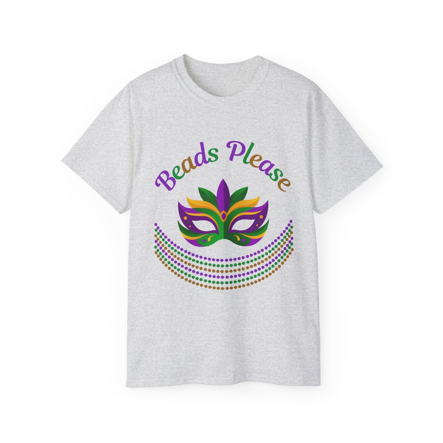Beads Please Mardi Gras T-Shirt-1