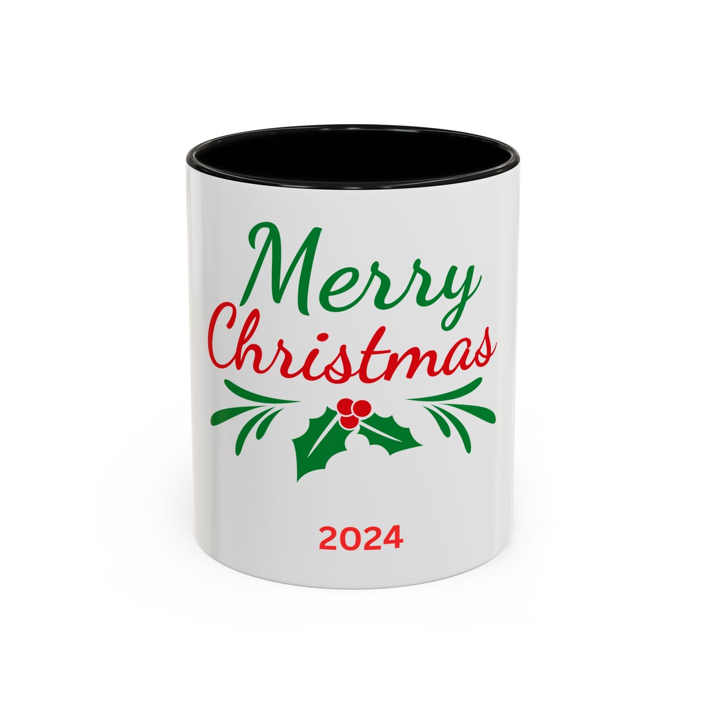 Merry Christmas Holly Mug