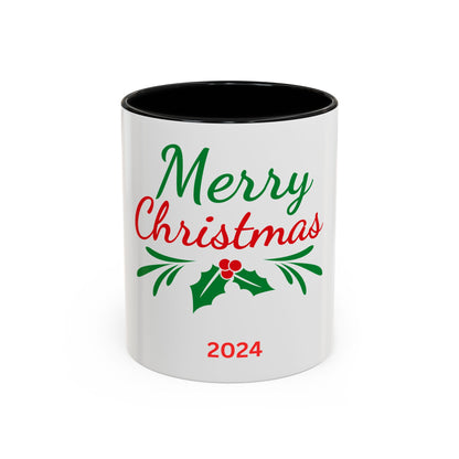 Merry Christmas Holly Mug