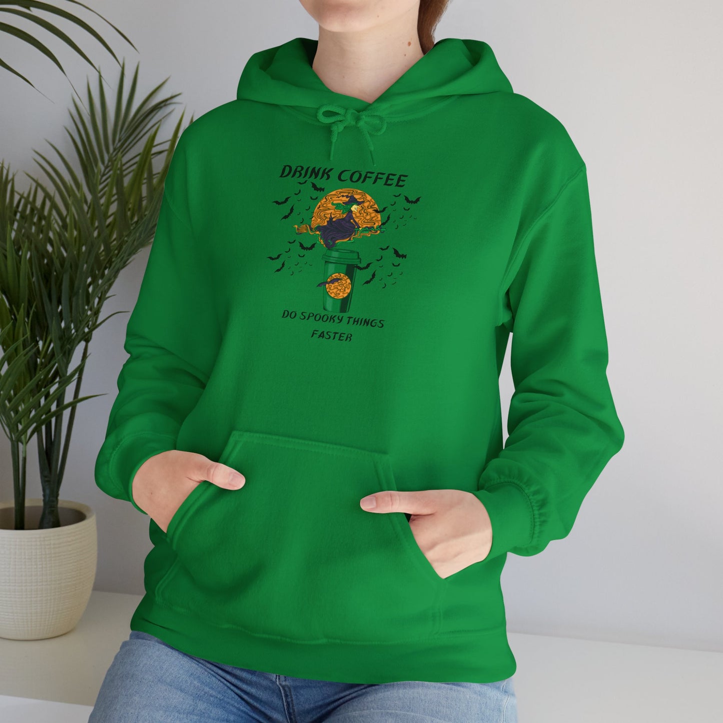 Drink Coffee Witch-Hoodie