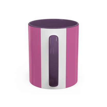 My Mom Is a Queen Mug — Pink Accent Coffee Cup, Mother's Day Gift
