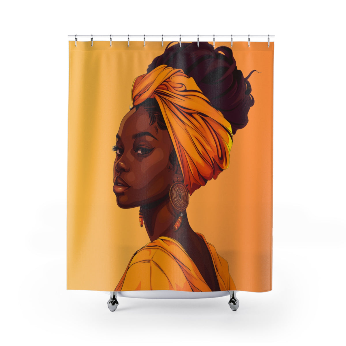 Queen 3-Shower Curtains