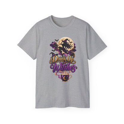 Drink Up Witches-bougie Cotton Tee