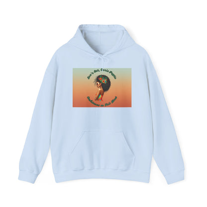 Curls Poppin Hooded Sweatshirt