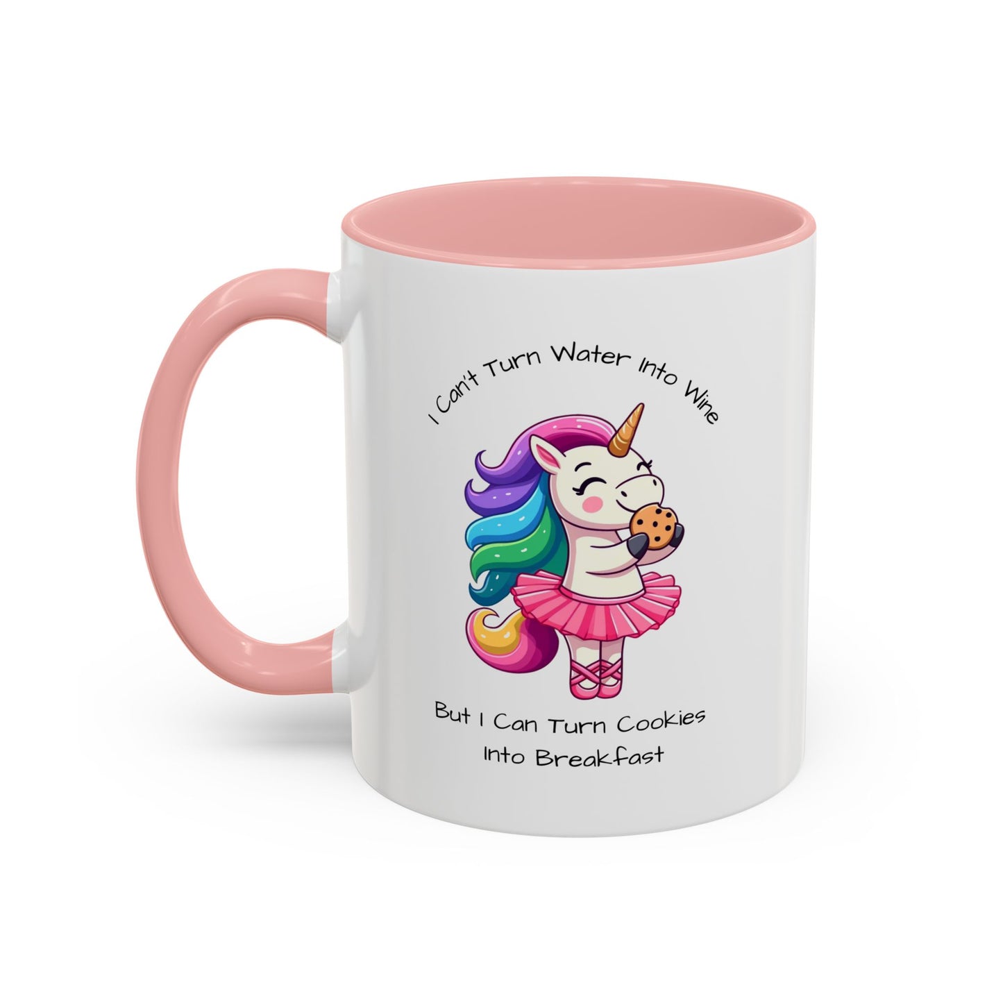 Cookies For Breakfast-Accent Coffee Mug (11, 15oz) (Lt Blue)
