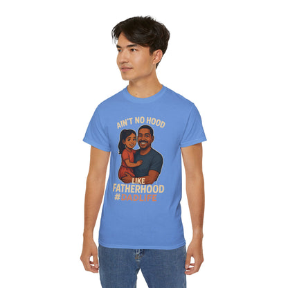 Ain't No Hood-Hispanic-Ultra Cotton Tee - Ain't No Hood Like Fatherhood