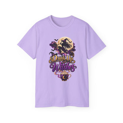 Drink Up Witches-bougie Cotton Tee