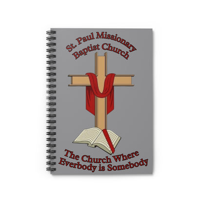 St. Paul Missionary Baptist Church Notebook —Grey