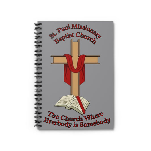 St. Paul Missionary Baptist Church Notebook —Grey