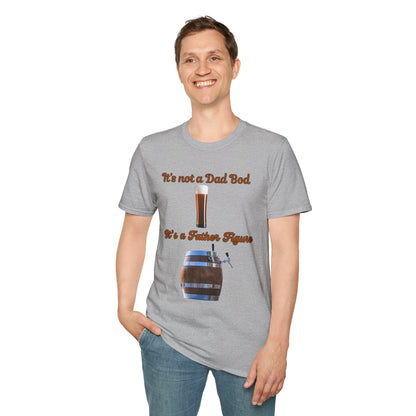 Funny Dad Bod T-Shirt, Father’s Day Gift, Unisex Humor Tee, Perfect for BBQs, Casual Outings, Family Gatherings