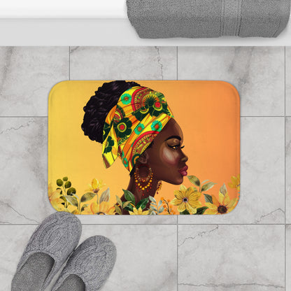 Queen Sunflower Bath Mat