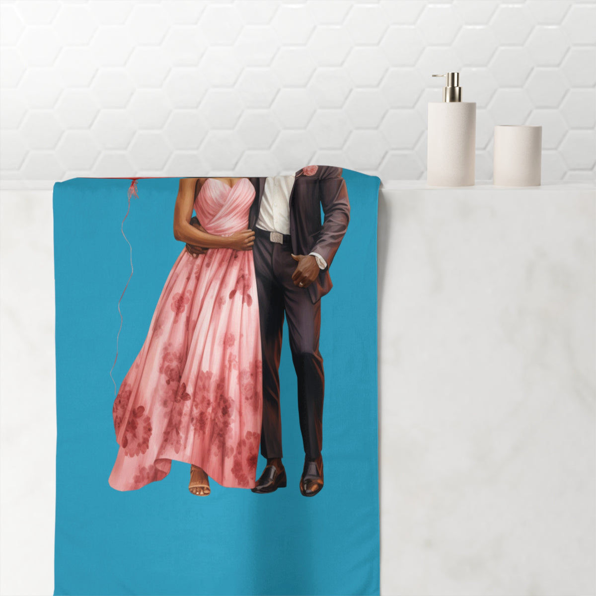 Love Gaze-Mink-Cotton Towel