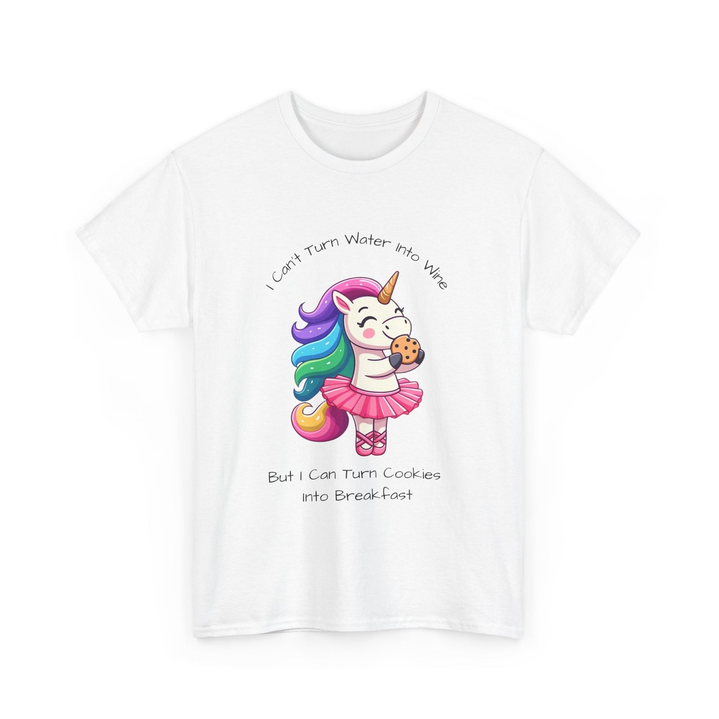 Turn Cookies Into Breakfast-Unisex Heavy Cotton Tee