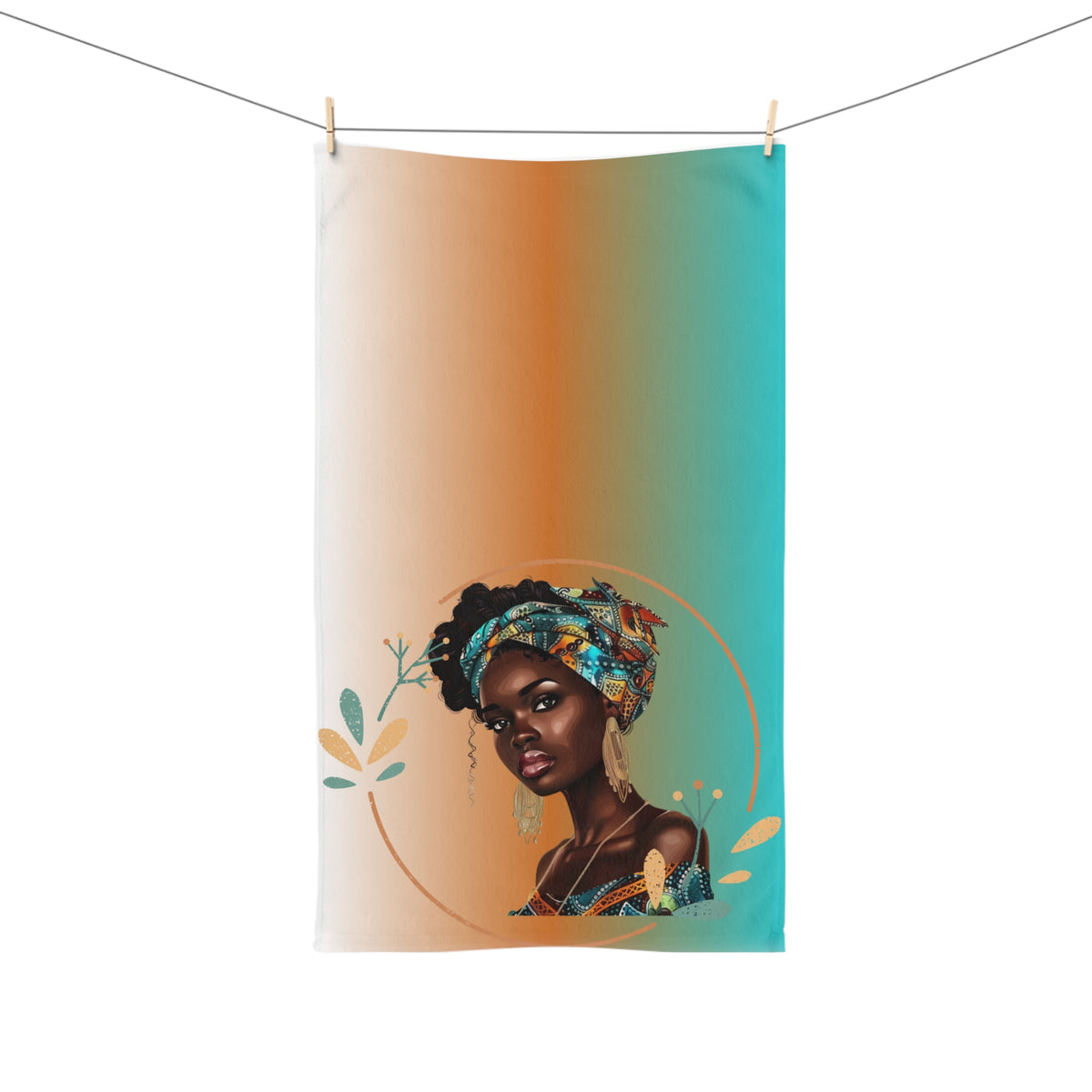 Teal-Hand Towel