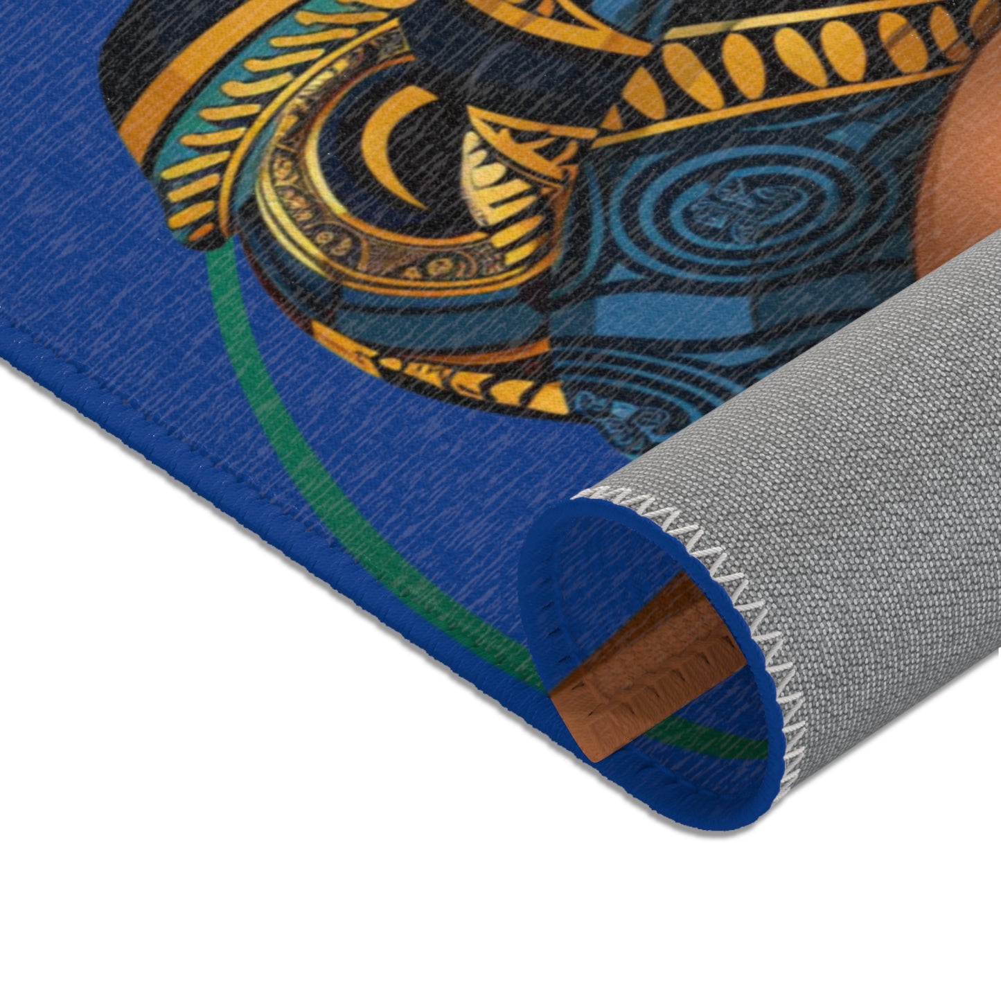 Elegant African Peacock Queen Area Rug