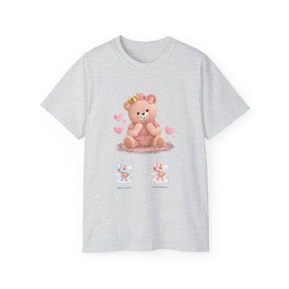 Gigi Teddy Shirt — Heart Bear Graphic Tee