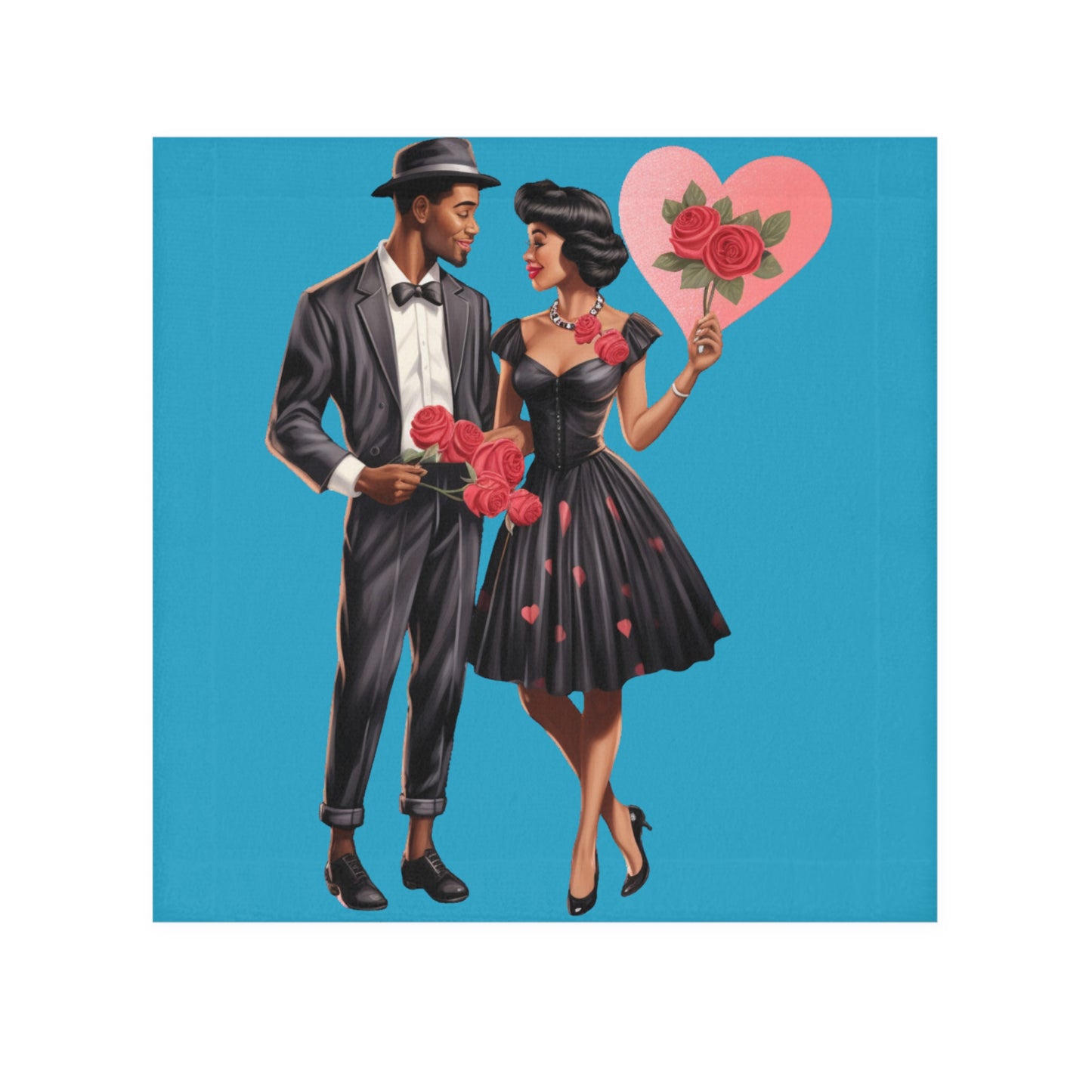 Valentine-Face Towel