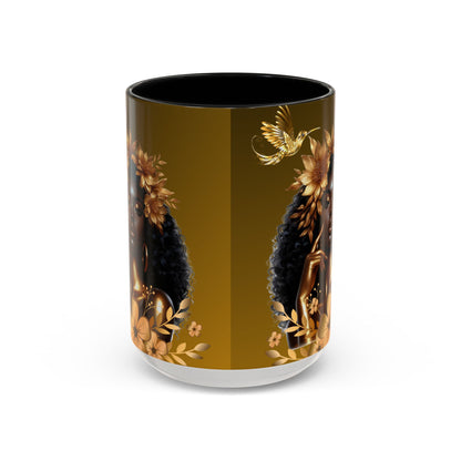 Queen Hummingbird 11 & 15oz coffee mug