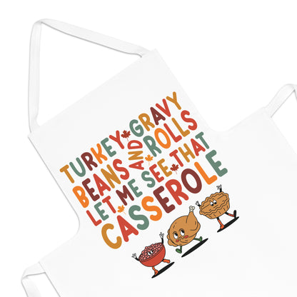 Turkey Gravy Beans and Rolls-White