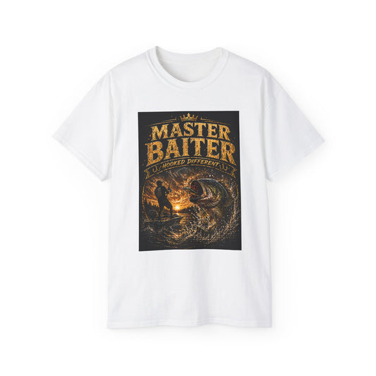"Master Baiter" Vintage Angler Graphic Tee