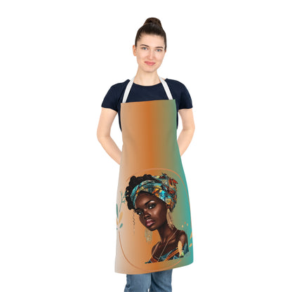Queen Teal Adult Apron