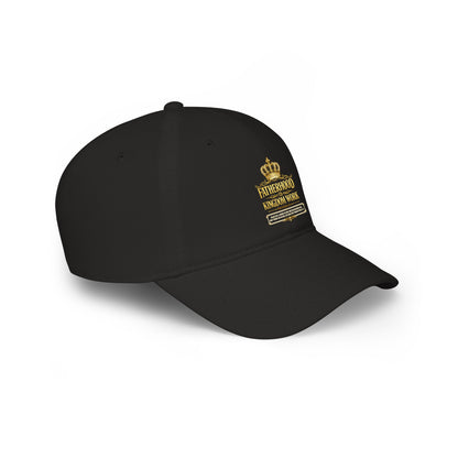 Fatherhood Kingdom Work Low Profile Baseball Cap — Crown Dad Hat
