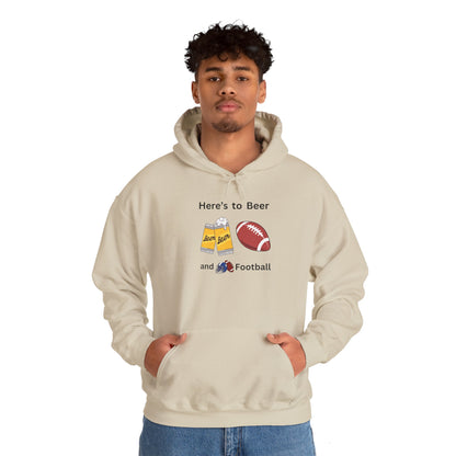 Beer and Football-Hoodie