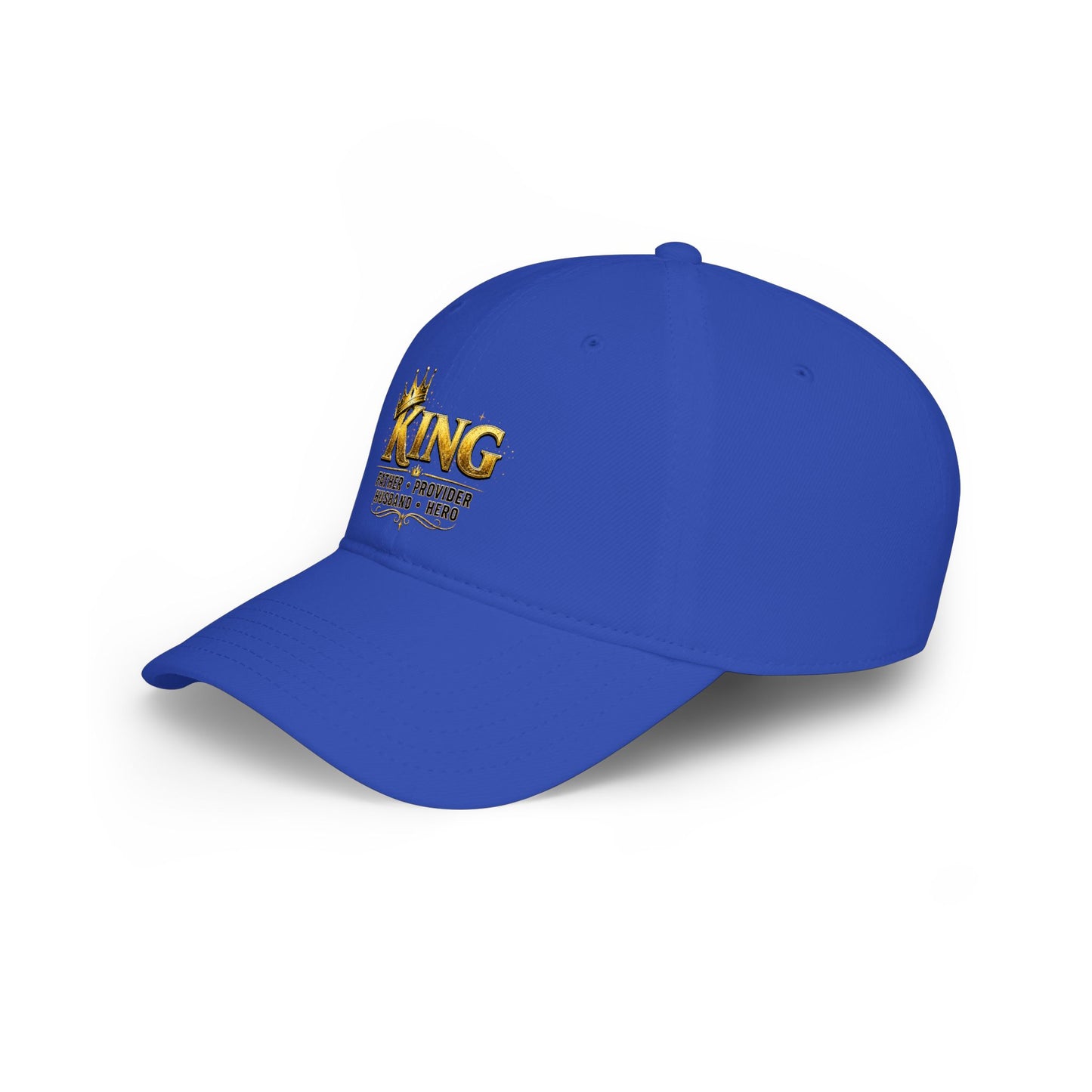 King, Father, Husband, Provider, Hero Crown Baseball Cap