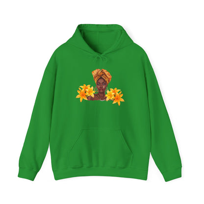 Queen Lilly Unisex Hoodie - Celebrate Strength and Beauty