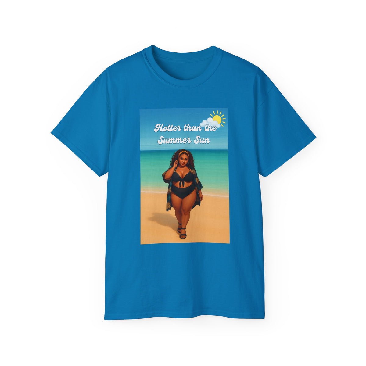 Hotter Than the Summer Sun Tee | Unisex Cotton T-Shirt