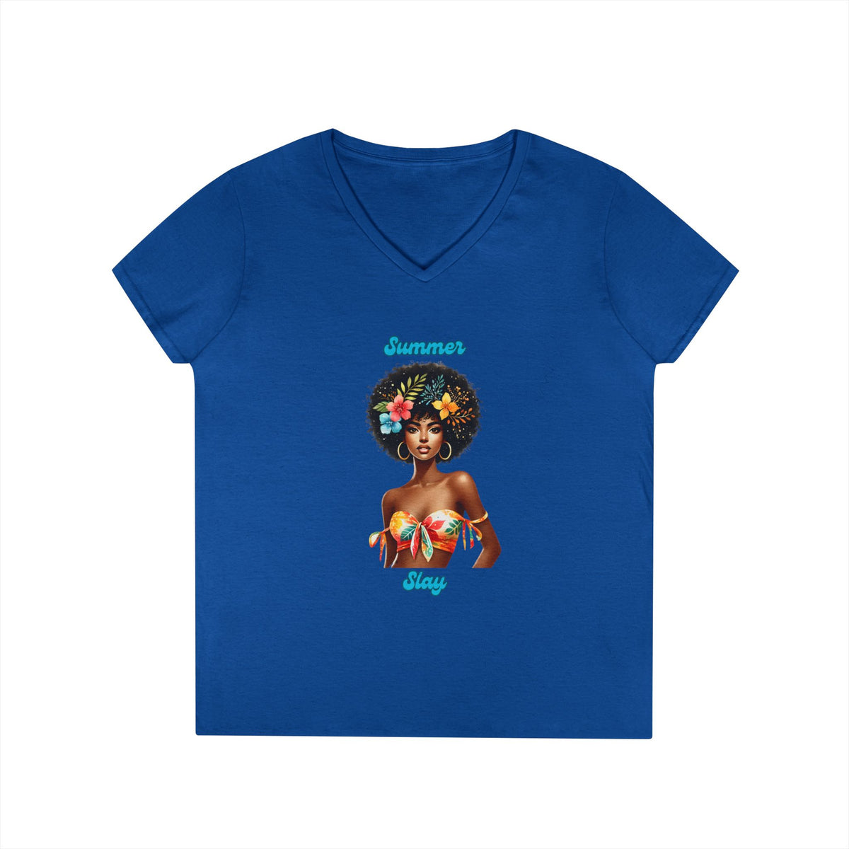 Summer Slay 2 Ladies' V-Neck T-Shirt