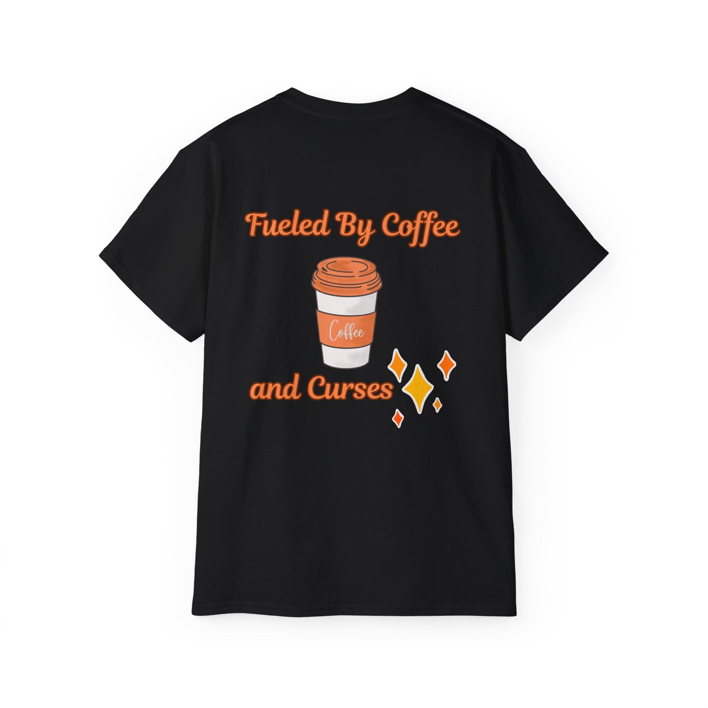 Fueled By Coffee and Curses Ghost T-Shirt