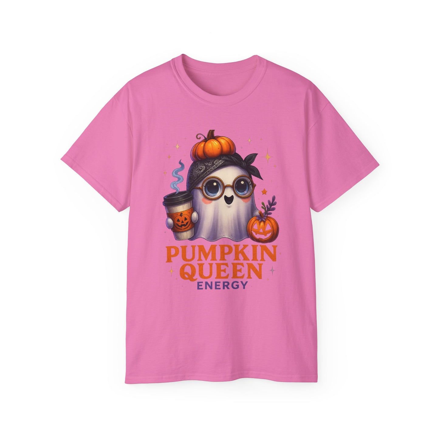 Pumpkin Queen Energy Halloween Tee