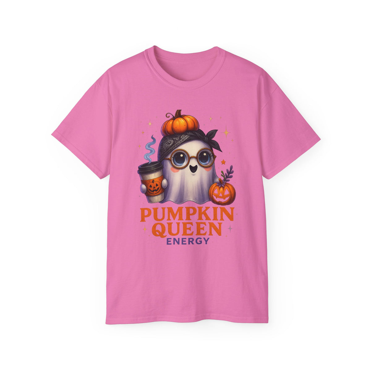 Pumpkin Queen Energy Halloween Tee