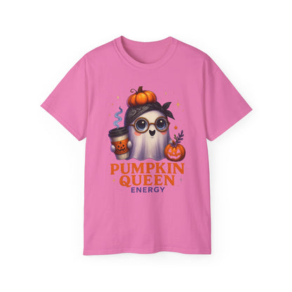 Pumpkin Queen Energy Halloween Tee
