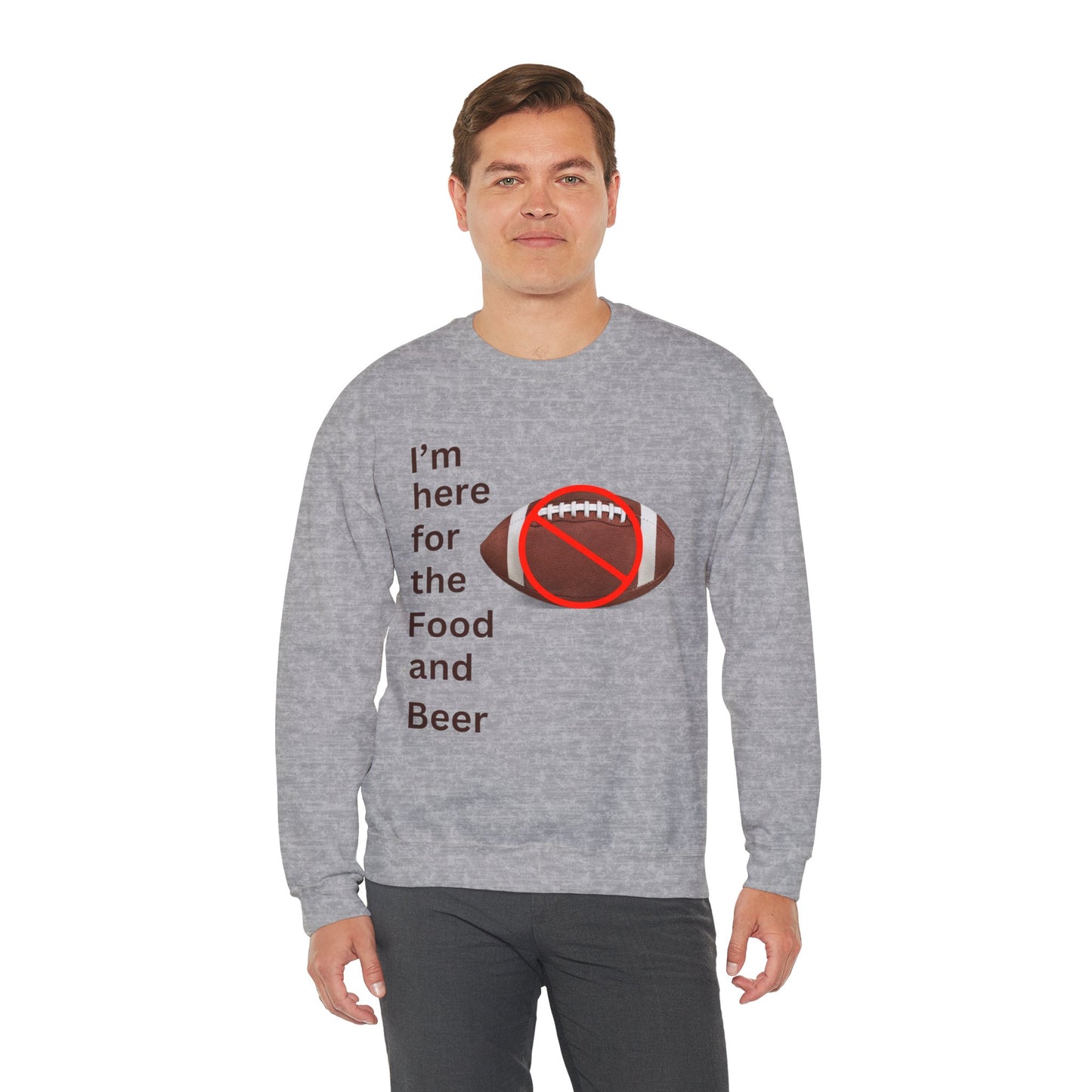 Food and Beer- Sweatshirt