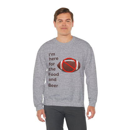 Food and Beer- Sweatshirt