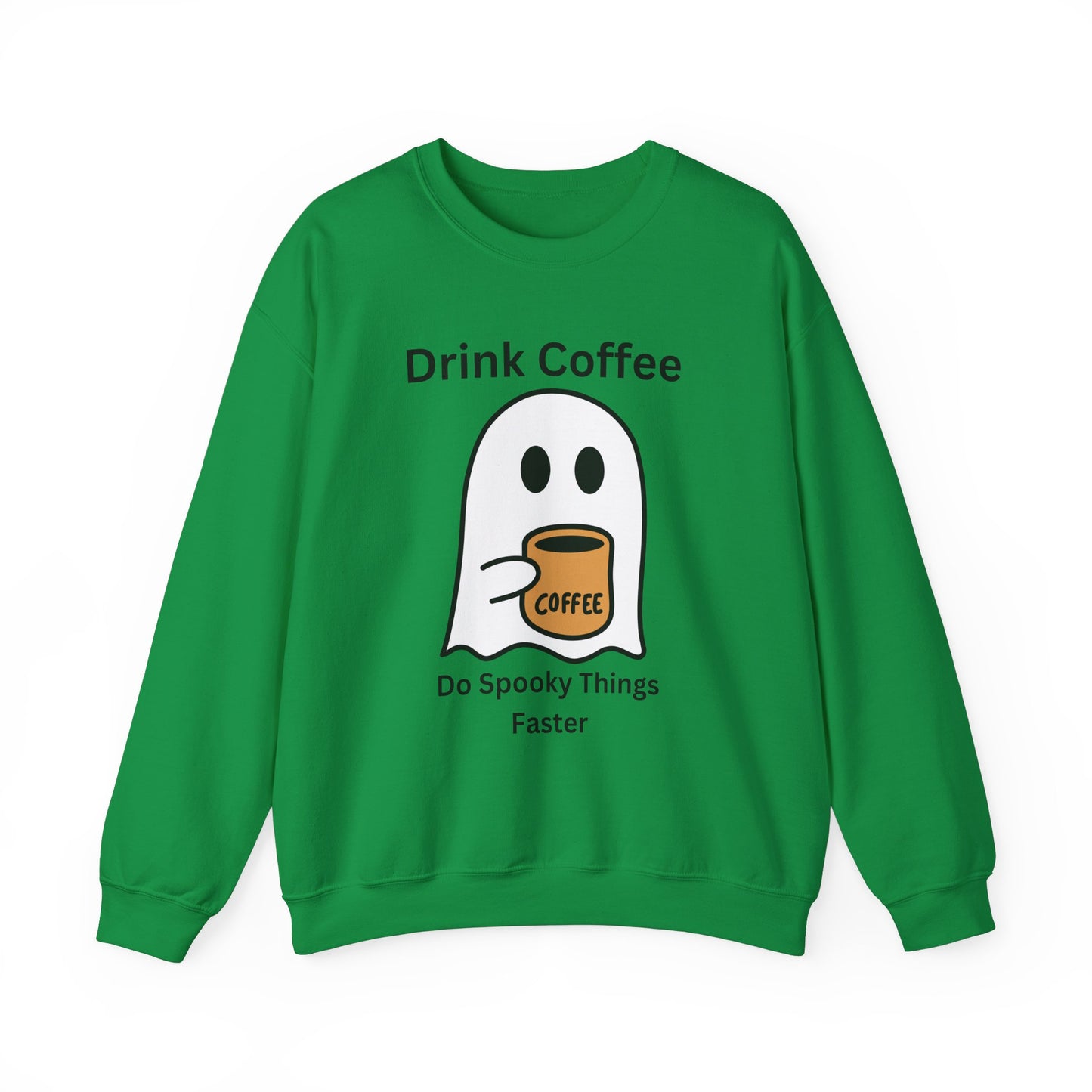 Boo Drink Coffee-Ghost-Sweatshirt