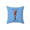 They Not Like Us 3- (Lt Blue) Spun Polyester Square Pillow