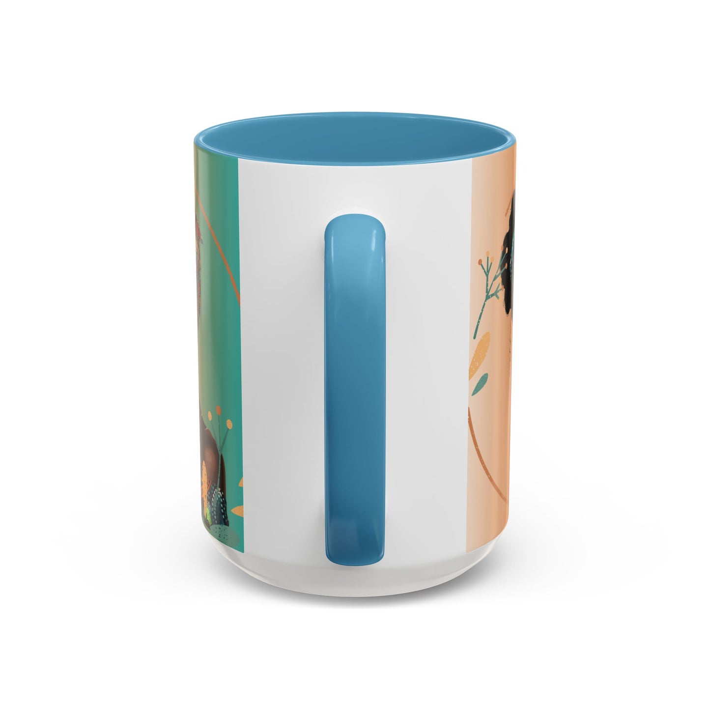 Queen Teal Accent Coffee Mug |  11oz & 15oz