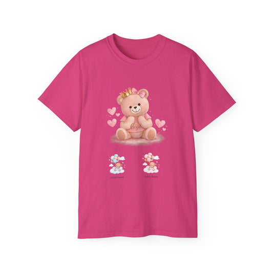 Gigi Teddy Shirt — Heart Bear Graphic Tee