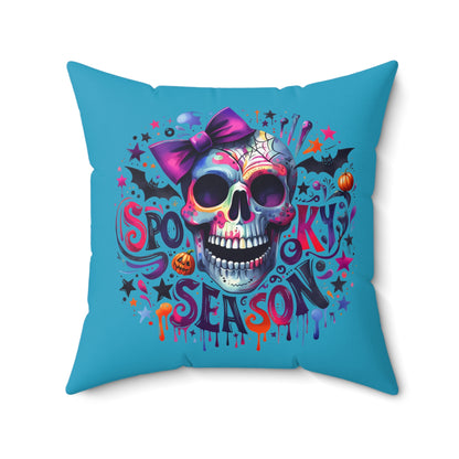 Spooky Season Skull 2-Turquoise