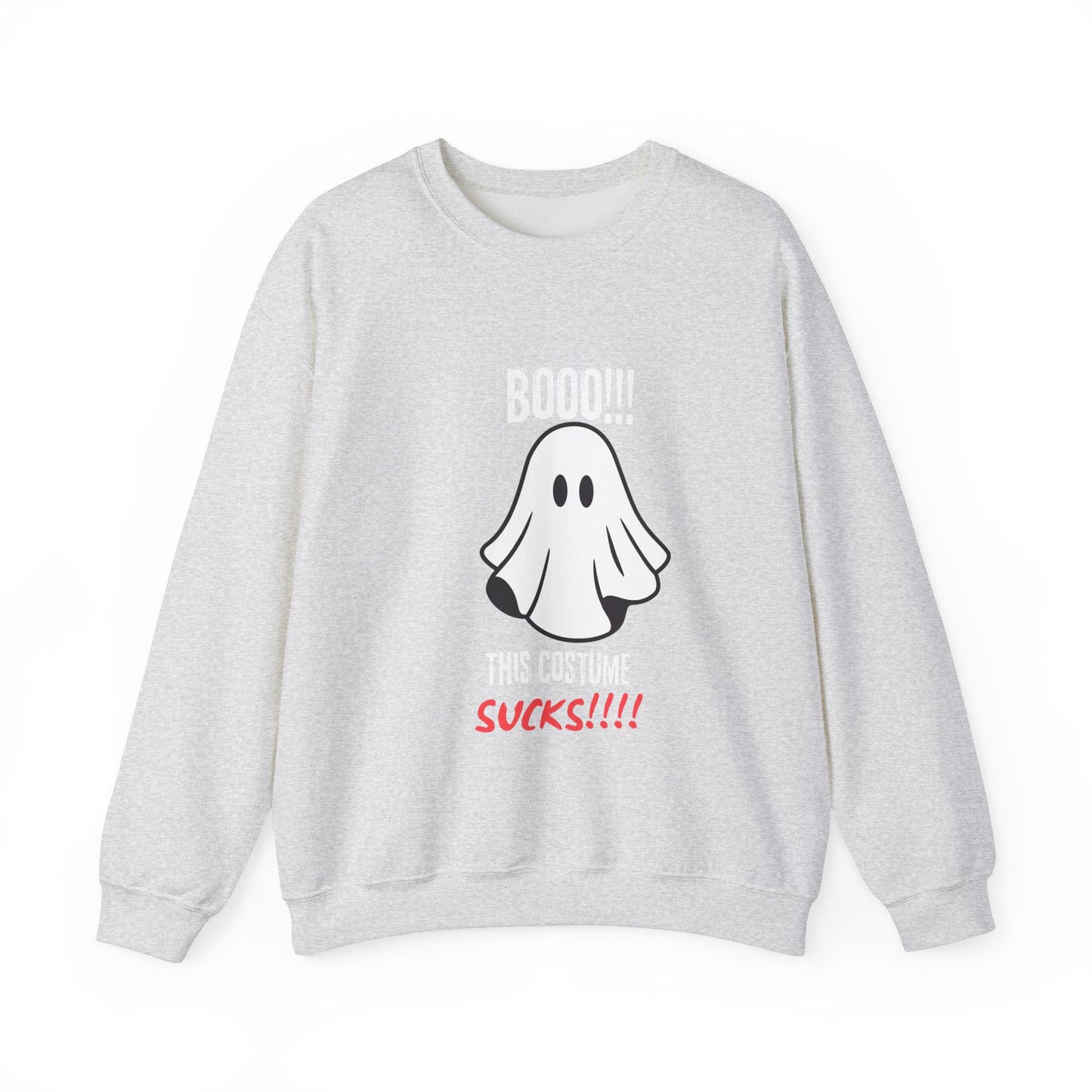 Boo Costume Sucks-Black-Sweatshirt